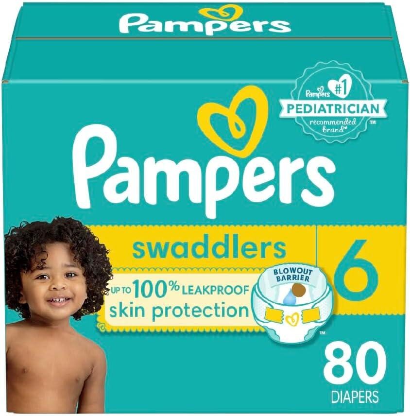 Keeping Baby Dry: Our Take on Pampers Swaddlers Size 6